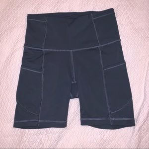 lululemon melanite fast and free shorts 6”